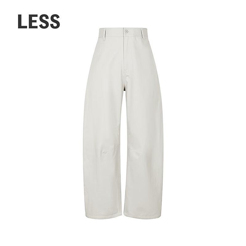 LESS Cotton Loose Fit Banana Trousers