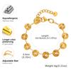 Women‘s Stainless Steel Chain Spiral Geometric Charm Bracelet Fashion Metal Female Bracelet Waterproof Jewelry Girlfriend Gift