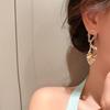 Zinc Zinc Alloy Girls Acrylic Dangle Earrings Fashion Jewelry Women Drop Earrings Korean Style Earrings