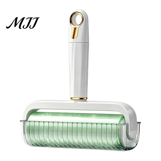 Pet Hair Removal Kit Sticky Lint Roller for Dust Cleaning, Remover with Widened Extra Sofa Adhesive Sheets and Ergonomic Handle Clothes Bed Furniture