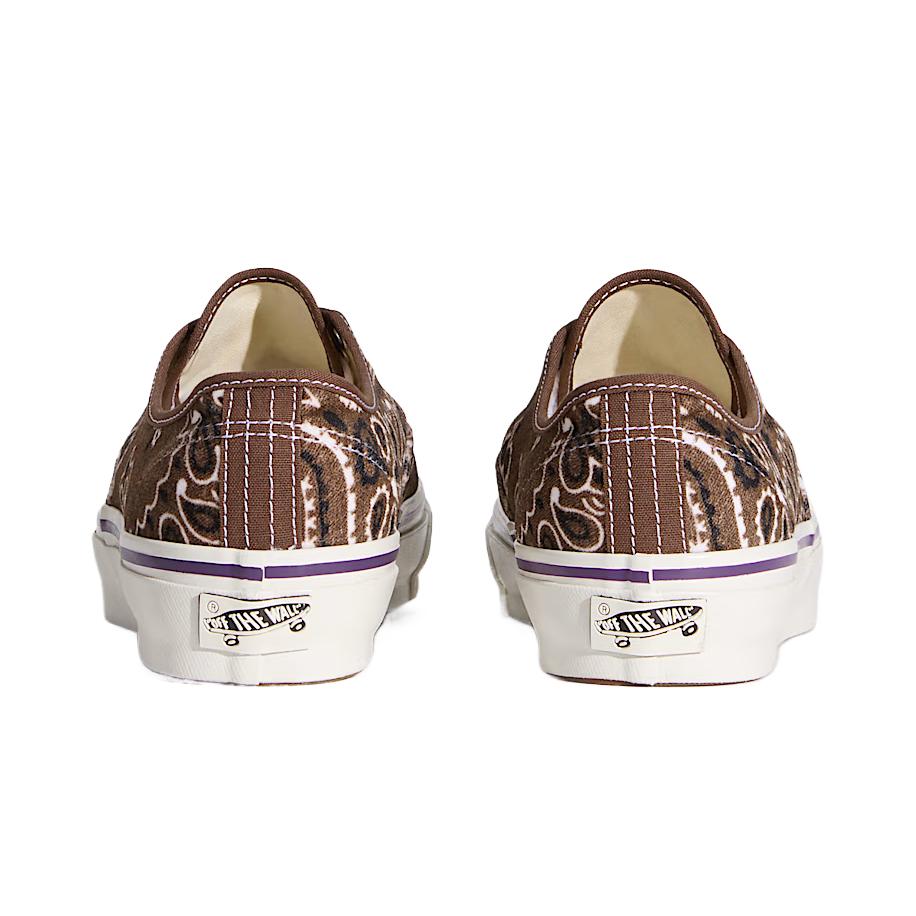 Vans Authentic Skateboard Shoes Unisex Low top Brown/Purple VN000D9NTUD