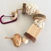 Small Animal Hamster Toy Handwoven Rattan Toy Cluster Pet Grinding Teeth Toy