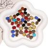 5-10pcs Ellipse Glass Bead Crystal Scattered Beads For DIY Bracelets Necklaces Jewelry Making