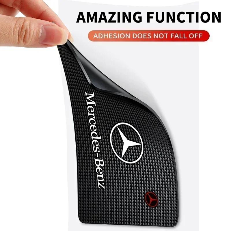 Q1983-Car Anti-Slip Pads Dashboard Phone Holder Sticky Mats Accessories for Mercedes Benz W212 W204 W211W168 W213 W205 W210 W108 W124