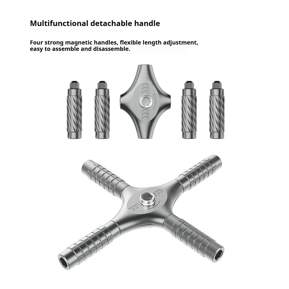 34-in-1 Ratchet Screwdriver Wrench Set Manual Multifunction Ratchet Wrench Set Tools