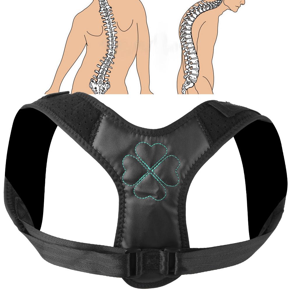 Copii Neopren Corector Postură Umeri Suport Claviculă Copil Șezând Postură Coloană Vertebrală Corector Ascuns