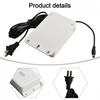 Rainproof Power Adapter for Outdoor Uninterrupted Monitoring Cameras
