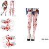 Halloween Blood Stockings For Costume Party Nurse Zombie Bloody Silk Stockings