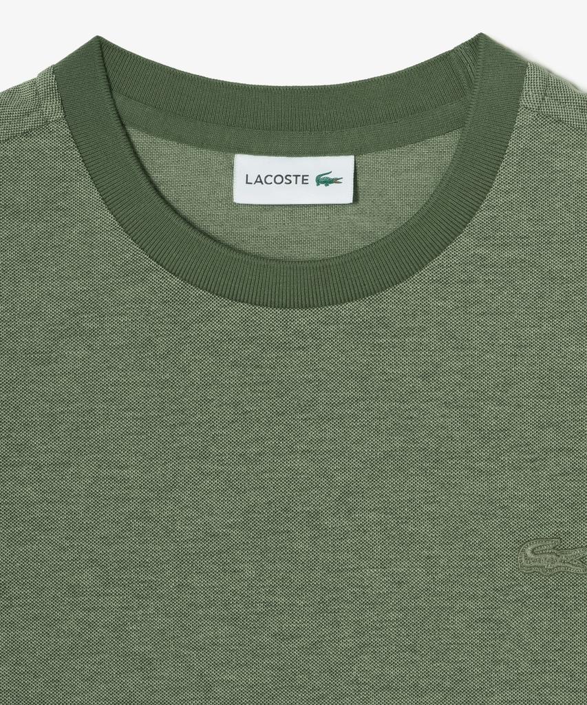 LACOSTE Men'S Lean Caviar Pique Short Sleeve T-Shirt Th742E-56G 02M