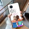 Best Friends BFF Matching For Honor Magic 8 Pro 5 6 7 Lite Case Cover For Honor 90 70 50 400 200 X8a X8b X9a X9b X9c