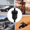 Inline Oil Filter Reusable Motorcycle Oil Filter Engine Parts Aluminum Alloy Replacement Parts For Scooter ATV & Offroad Vehicle
