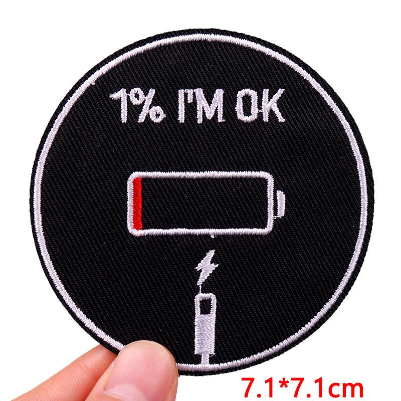 Jackets Diy Cartoon Patch Letter Embroidery Patch Iron On Patches For Clothing Thermoadhesive Patches On Clothes Sew Stickers