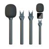 Compatible with Wireless Lavalier Mics, Handheld Boom Poles, Interview Sticks, Recording Microphones.