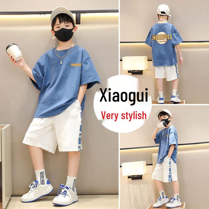 Moonkids Boys  Summer Sport Short Sleeve & Shorts Set 120cm