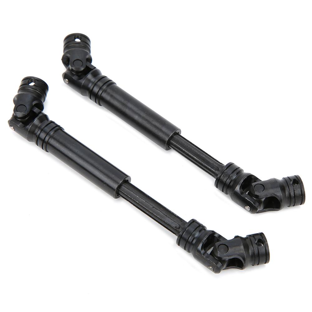 

2шт 90115-мм сталевий багатошліцевий приводний вал для SCX10 III AXI03007 RC Car Black