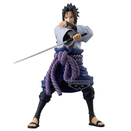 Banpresto Naruto Shippuden Uchiha Sasuke Grandista Figure