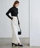 Yours Turtleneck Knit BEXT0245 Medium Black Anti-Pilling Women's