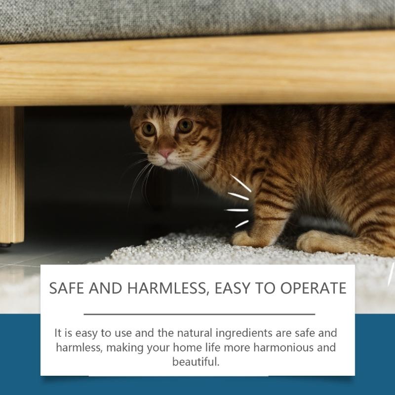 Cats Deterrents Spray Indoor Anti-Scratch Spray Training Aid No Scratch Spray 100ml for Carpet Furniture Drapes Fabric