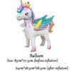 Cartoon Rainbow Unicorn Birthday Decoration Balloon Unicorn Plate Tablecloth Cake Decoration Party Supplies Birthday Gift