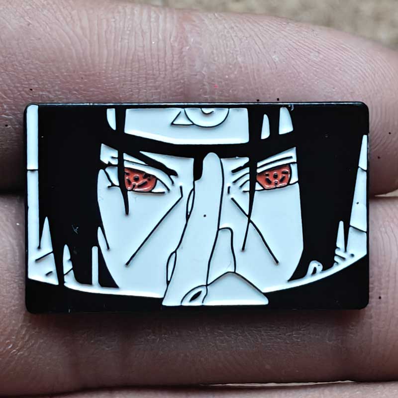Gengar With Naruto Enamel Pins Cartoon Brooch Clothes Backpack Metal Lapel Badges Fashion Jewelry Accessories Friends