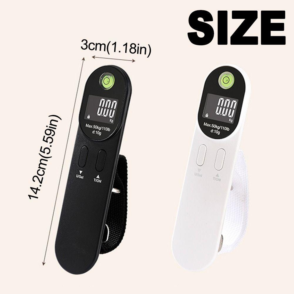 Portable Electronic Luggage Scale Kg/Oz/Ib Digital Hanging Scales  Baggage Weight Check