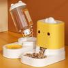Anti Spill Cat Automatic Feeder Durable Dog Feeder Cute Cat Food Dispenser  for Cats and Dogs