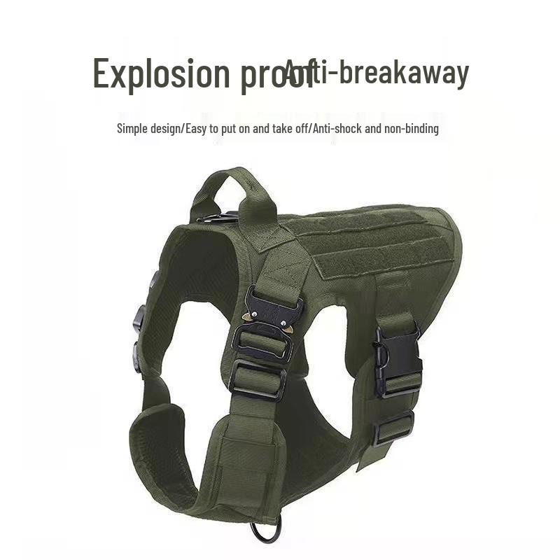 Outdoor Dog Vest for Medium-Large Dogs - Ideal for Golden Retrievers & German Shepherds with Backpack Feature