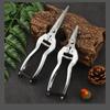 Portable Stainless Steel Pruning Shears Sharp Blades Non-slip Handles for Travel Camping Gardening Plant Pruning