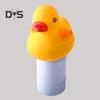 Pool-Dosiergerät, schwimmendes Design, automatischer Desinfektionsgerät mit Cartoon-Enten-Dekoration, Tablette, Pool-Desinfektionsmittel, Schwimmer für Pools, Spas