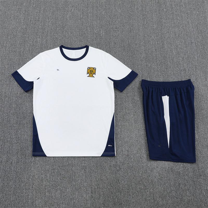France Football Training Jersey Short-Sleeved Set Portugal Jersey Germany Football Jersey England Jersey S