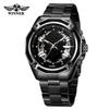 T-winner Men's Fashion Casual Hollow Skull Waterproof Automatic Mechanical Watch
