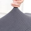1PC Pineapple Checkered Dustproof Protective Cover Washable Long Bench Cover Solid Colour Stretch Slipcover Thickened