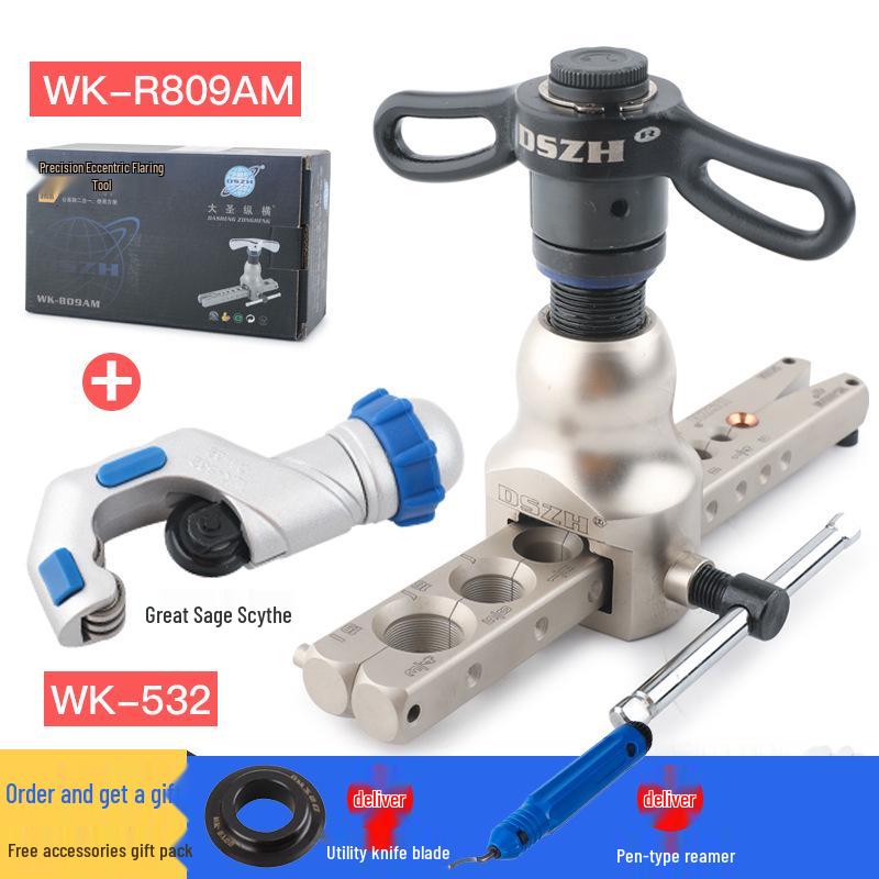 Copper Pipe Flaring and Reaming Tool VFT-908 (Metric & Imperial)