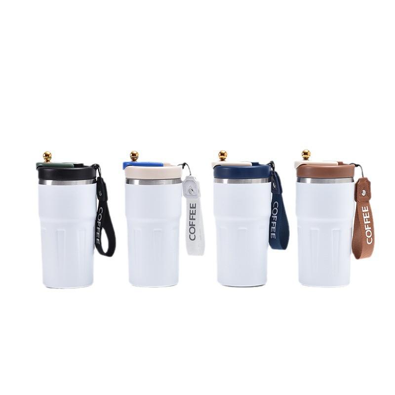 Smart Temperature Display Coffee Cup 316 Stainless Steel Vacuum Cup Tumbler Women's Good-looking Portable Water Cup Mug