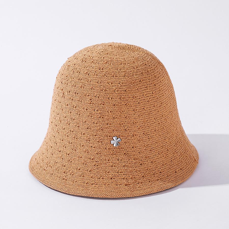Buy Linen Sunscreen Bucket Hat Female 