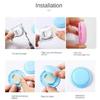 HOMZY 10pcs Toilet Air Deodorant Solid Round Fisher Aromatherapy Fragrance Lasting Deodorization Toilet Bedroom Wardrobe Car Home