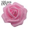 25/50/100Pcs Artificial PE Foam Rose Flowers Head DIY Wedding Home Room Decor