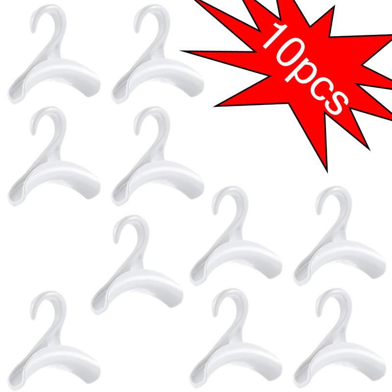 2/4/6pcs Widen Multipurpose Hangers Connection Hook Space Saving Hat Silk Scarf Shawls Handbag Hanging Rack Wardrobe Organizer