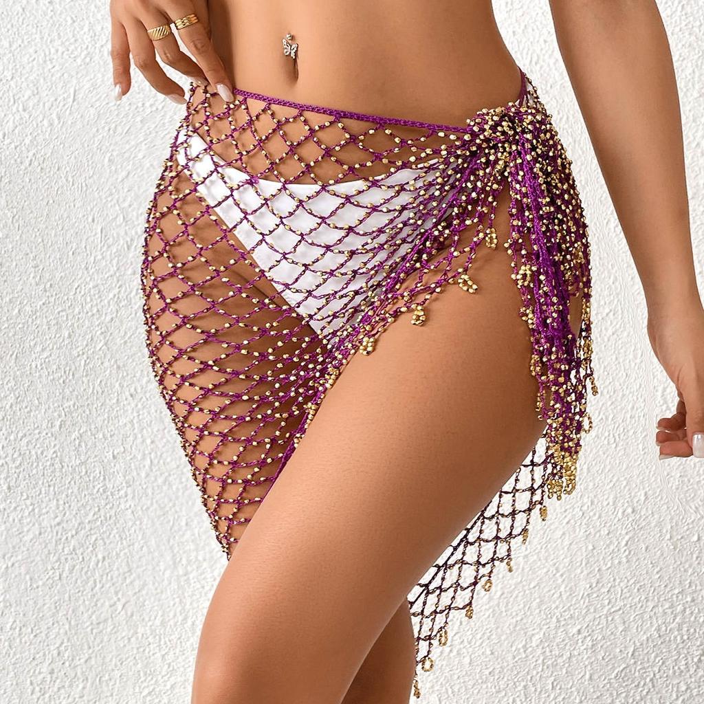 New Styles, Hand Hook Bead Ordering, Shawl, Wrap Skirt, Swimsuit Outerwear, Sexy Hoodie, Triangular Scarf, Mesh, Beach Skirt