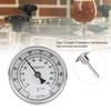 1/2" NPT Stainless Steel Pot Thermometer Metal Dial Thermometer for Brewing Beer