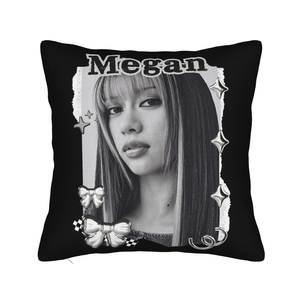 Daniela Katseyes Kpop Girl Group Pillowcase Printed Cushion Cover Gift Throw Pillow Case Cover Home Zipper