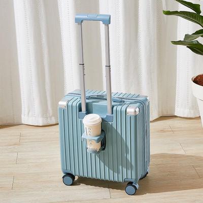 Li Shen 20-inch Carry-on Suitcase with Cup Holder