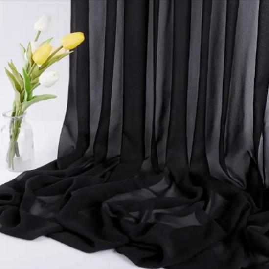 Tessuto Chiffon al Metro, Stile Multicolore, Lucido, Delicato sulla Pelle e Morbido Chiffon per Decorazioni Nuziali, Artigianato Fai-da-Te, Tovaglioli, Abito da Sposa, Cucito