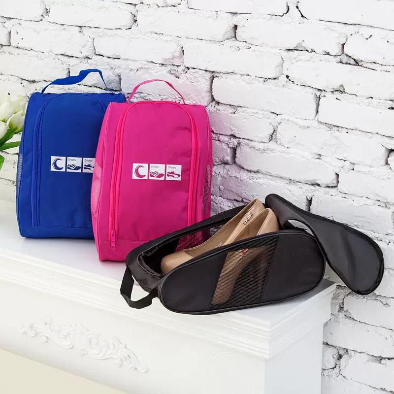 Large Capacity Waterproof Travel Shoe Bag - Dustproof and Portable Shoe Sleeve for Business Trips