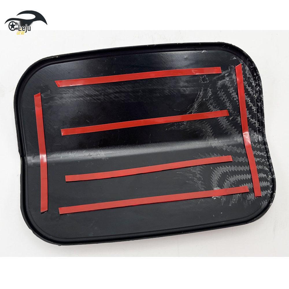 Gloss Black Front Bumper Protective Sticker for 2015-2021 Dodge Charger Fuel Cap