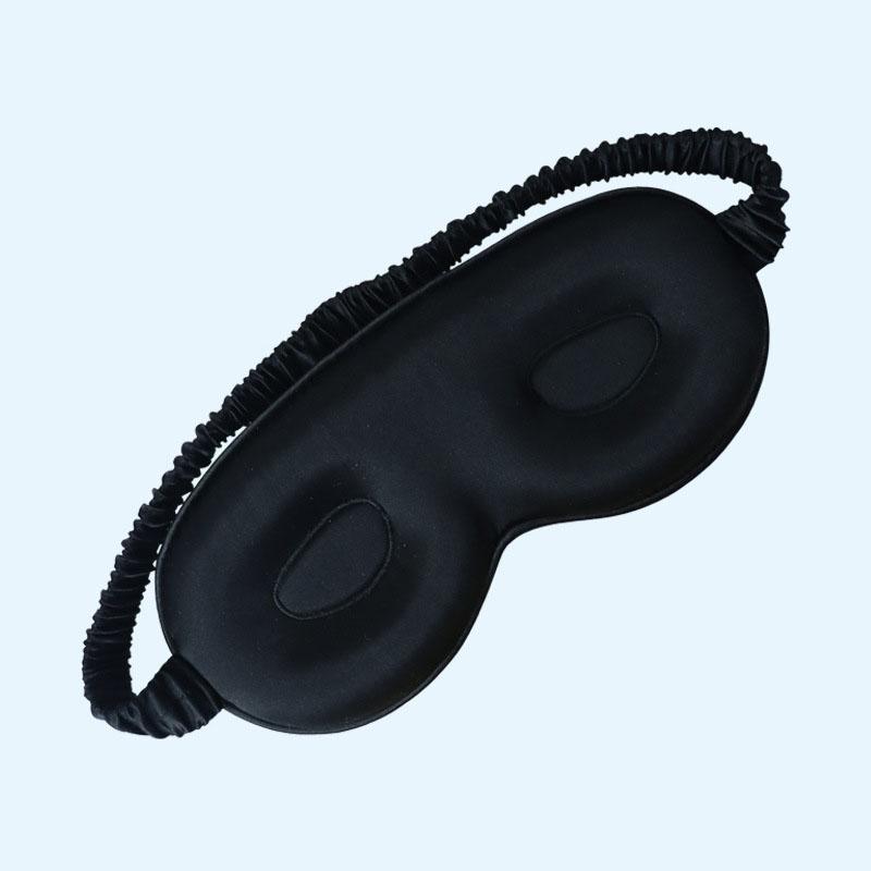 3D Silk Eye Mask 100% Pure Silk Shading Sleep Silk Eye Mask
