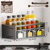 Abdo Wall-Mounted Kitchen Spice & Seasoning Organizer