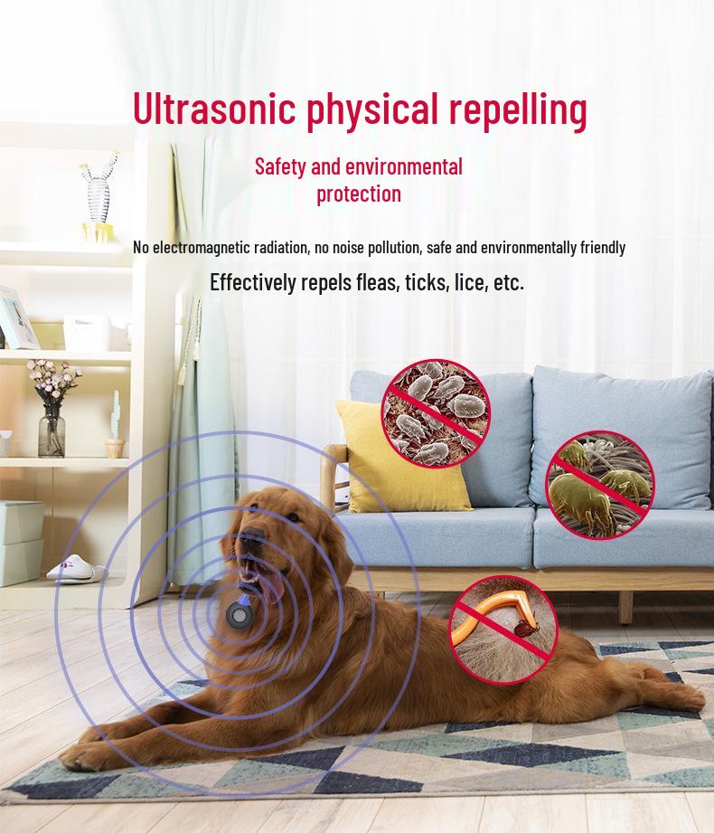 Repelent portabil USB cu ultrasunete pentru țânțari pentru utilizare în exterior
