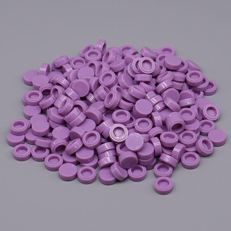 Handmade 10g Multicolor Round Building Blocks for DIY Projects with Meat-Filled Granules