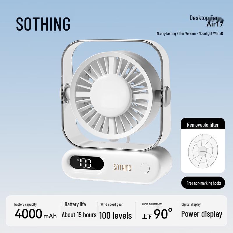 SOTHING Rechargeable Desktop Fan